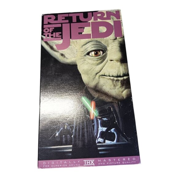 Star Wars Trilogy VHS Tapes Box Set THX Digitally Mastered Collectible Edition - Picture 10 of 16